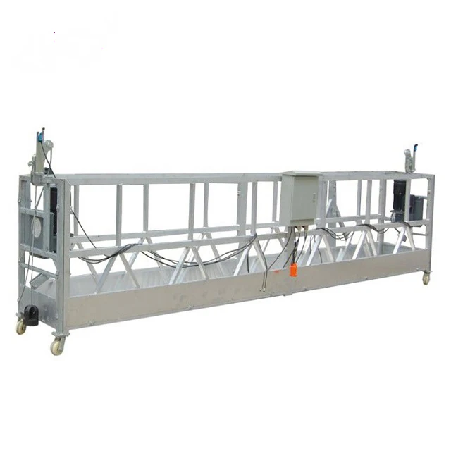 Zlp630 aluminum construction platform screw end stirrup suspension platform