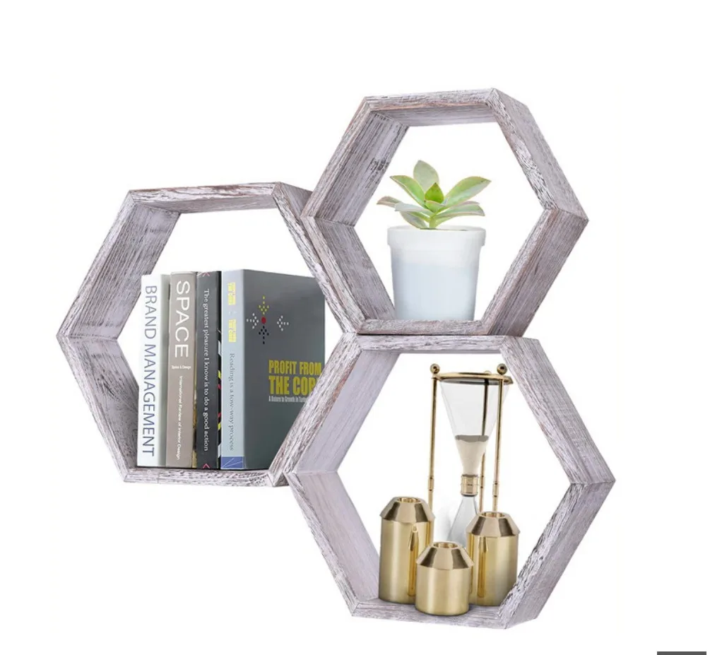 
Wholesale high quality wall mounted shelf wood wall shelf for hoom decoration 