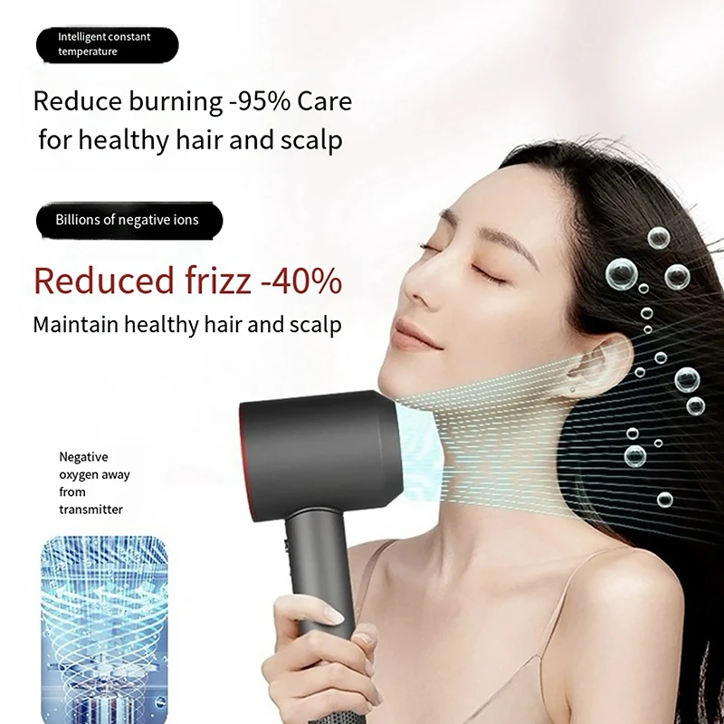 High Quality Professional Salon Hooded Hair Dryers Powerful Hot/Cool Wind Blow Dryer Ionic Hairdryer Hair Care Hair Dryer