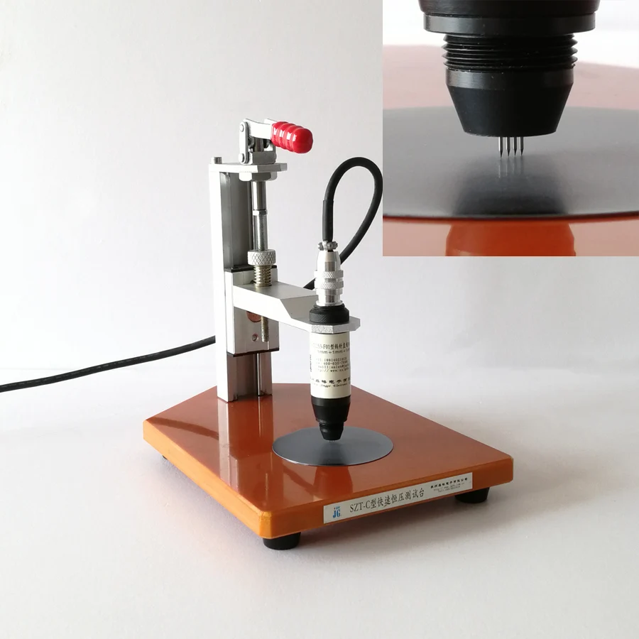 single crystal silicon square resistance tester four probe resistivity meter