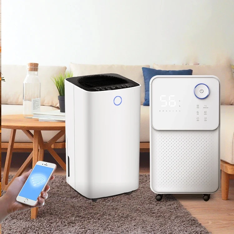 OEM ODM 12L 20L Intelligent Portable Dehumidifier Home Air Purifier Dehumidifier With Air Purifier Home