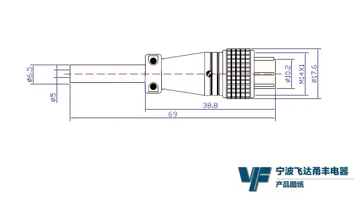 P12-3A Bulkhead Power Connector 2 3 4 7 8 9 Pin Screw Lock Quick And Easy Soldering  Metal Connector