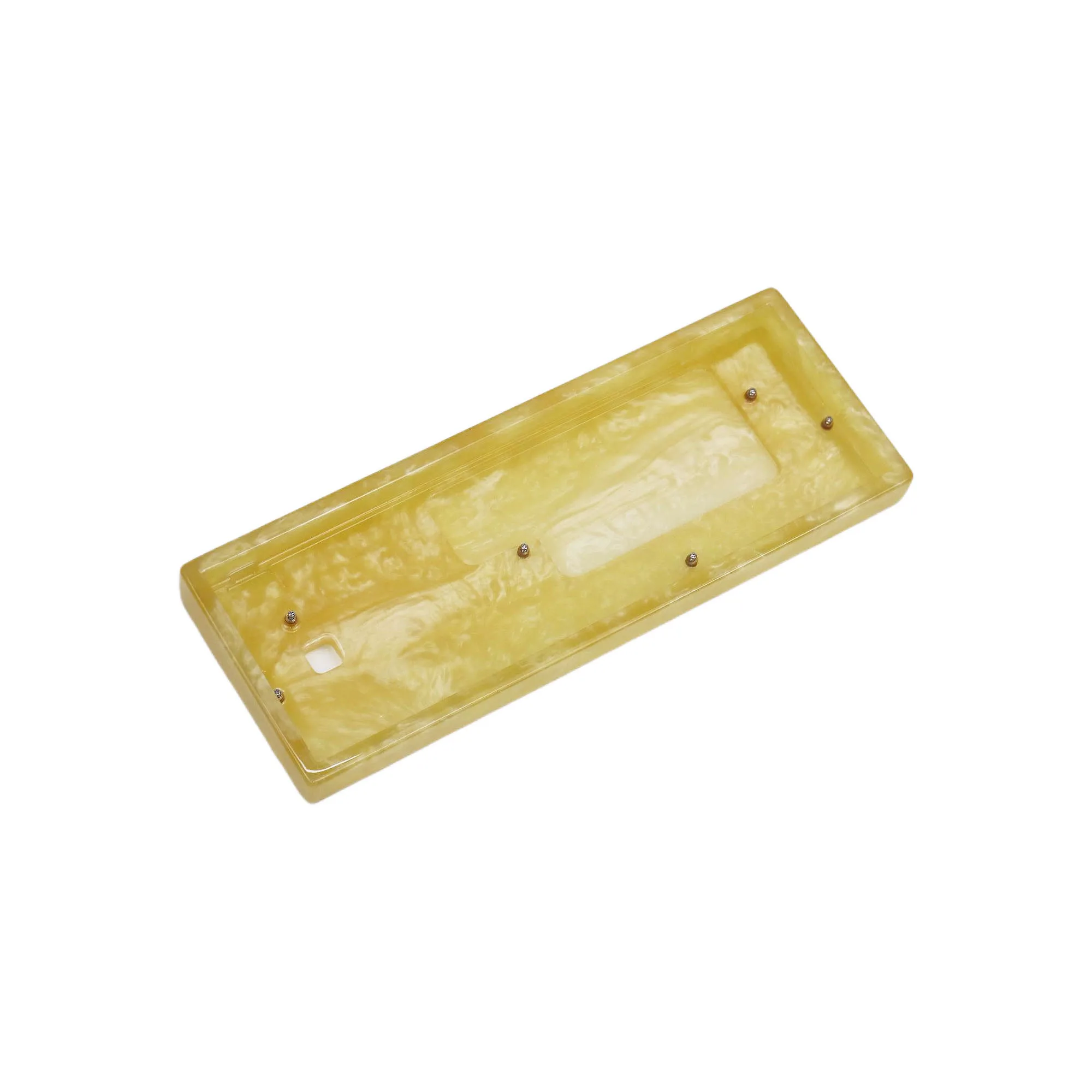 New Resin Transparent Keyboard Shell Compatible Gh60 Xd60 DIY Mechanical Keyboard Shell 60% Keyboard Case