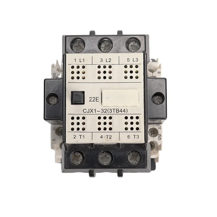 AC CONTACTOR  series 3TB44/22E 2a+2b  32A  220V50/60HZ SLIVER CONTACT with  side auxiliary