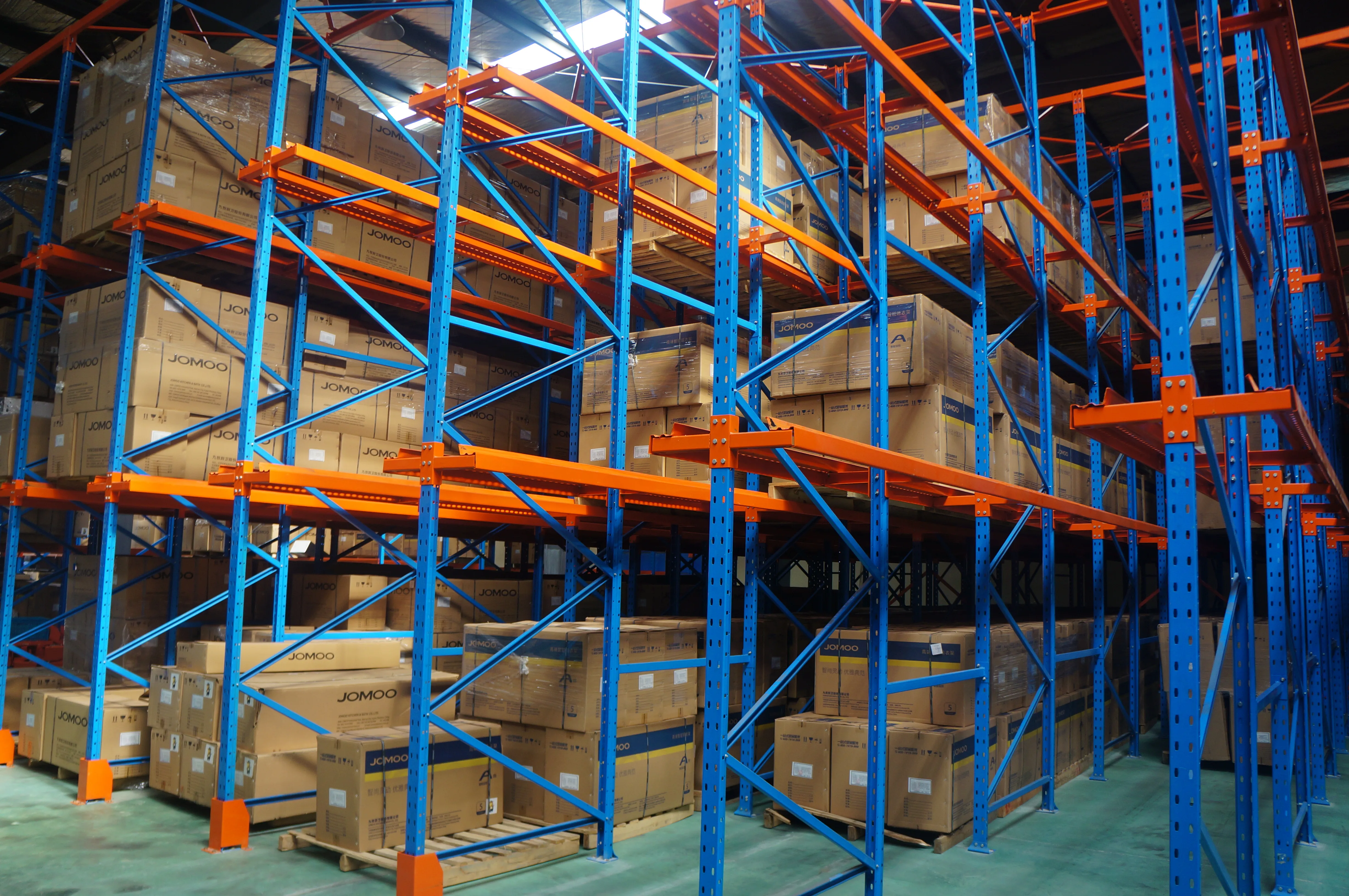 Industry Warehouse Racks Drive In Rack Adjustable Heavy Duty Pallet Racking System