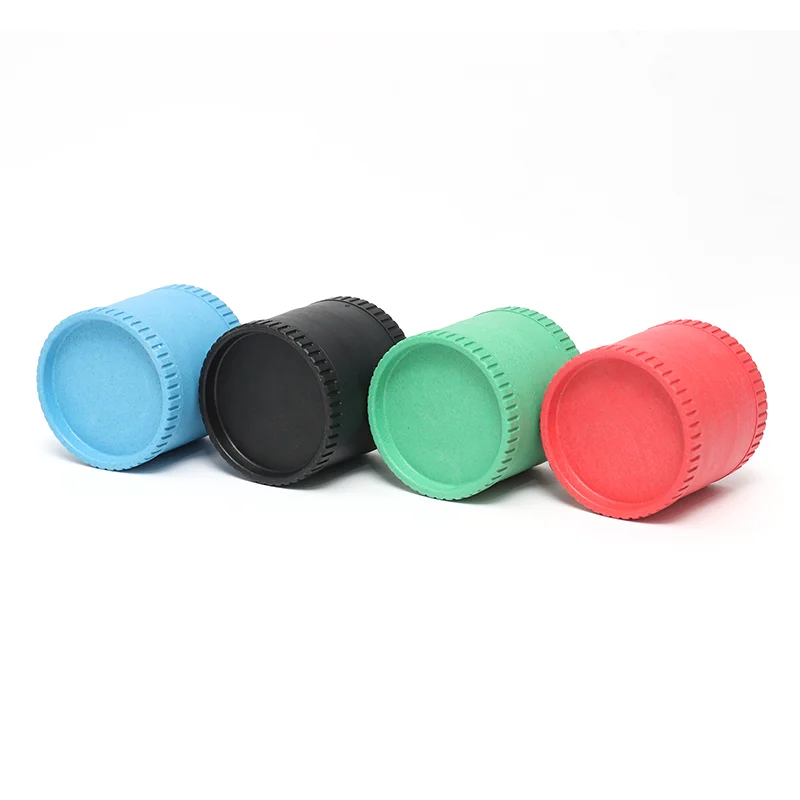 Factory outlet 55mm- 4 Layer Plastic Biodegradable Crusher Herb Grinder   Custom Eco-Friendly Hemp Grinder