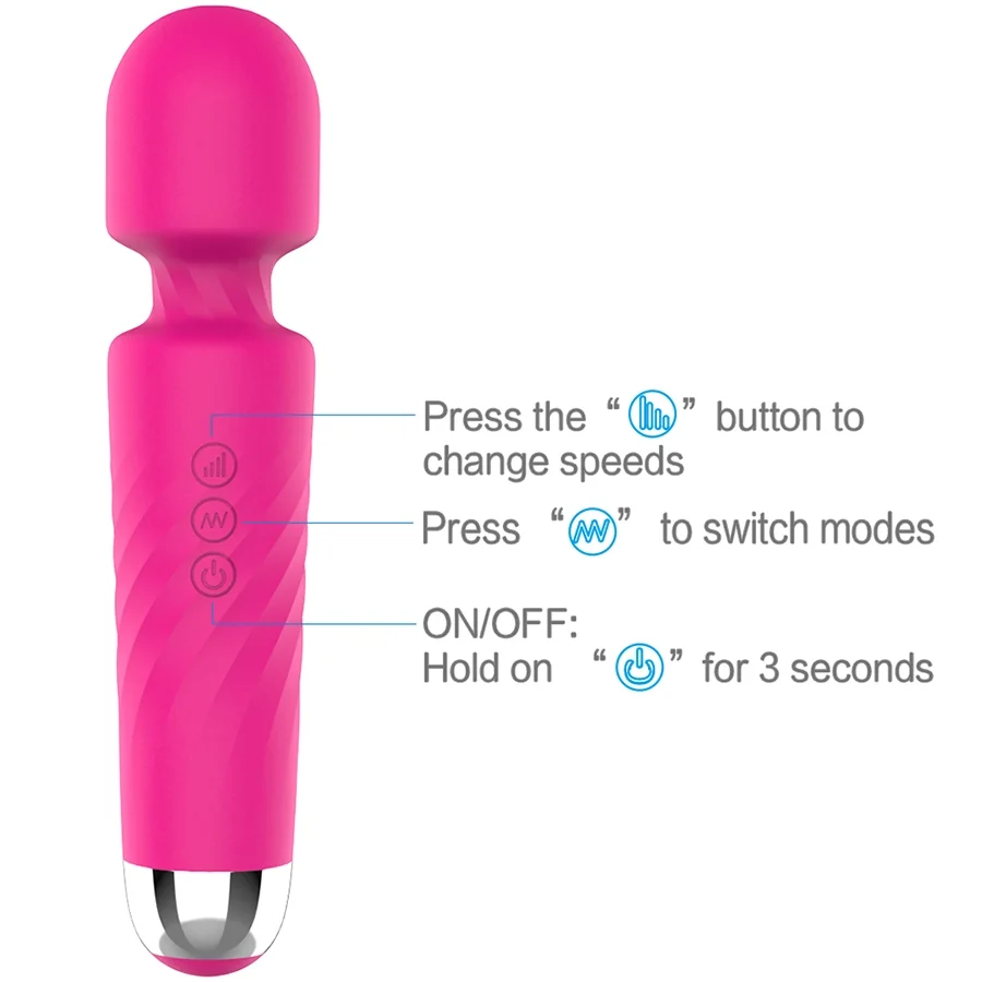 Hot Selling Vibrators In Sex Products Women Silicone Adult Dildo Vibrator Sex Toy Women av stick vibratorvibrating tong sex toy