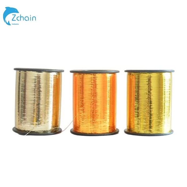 Free Sample M Type Metallic Yarn Lurex Yarn Zari Jari Factory Directly Wholesale Rainbow Pearl Transparent