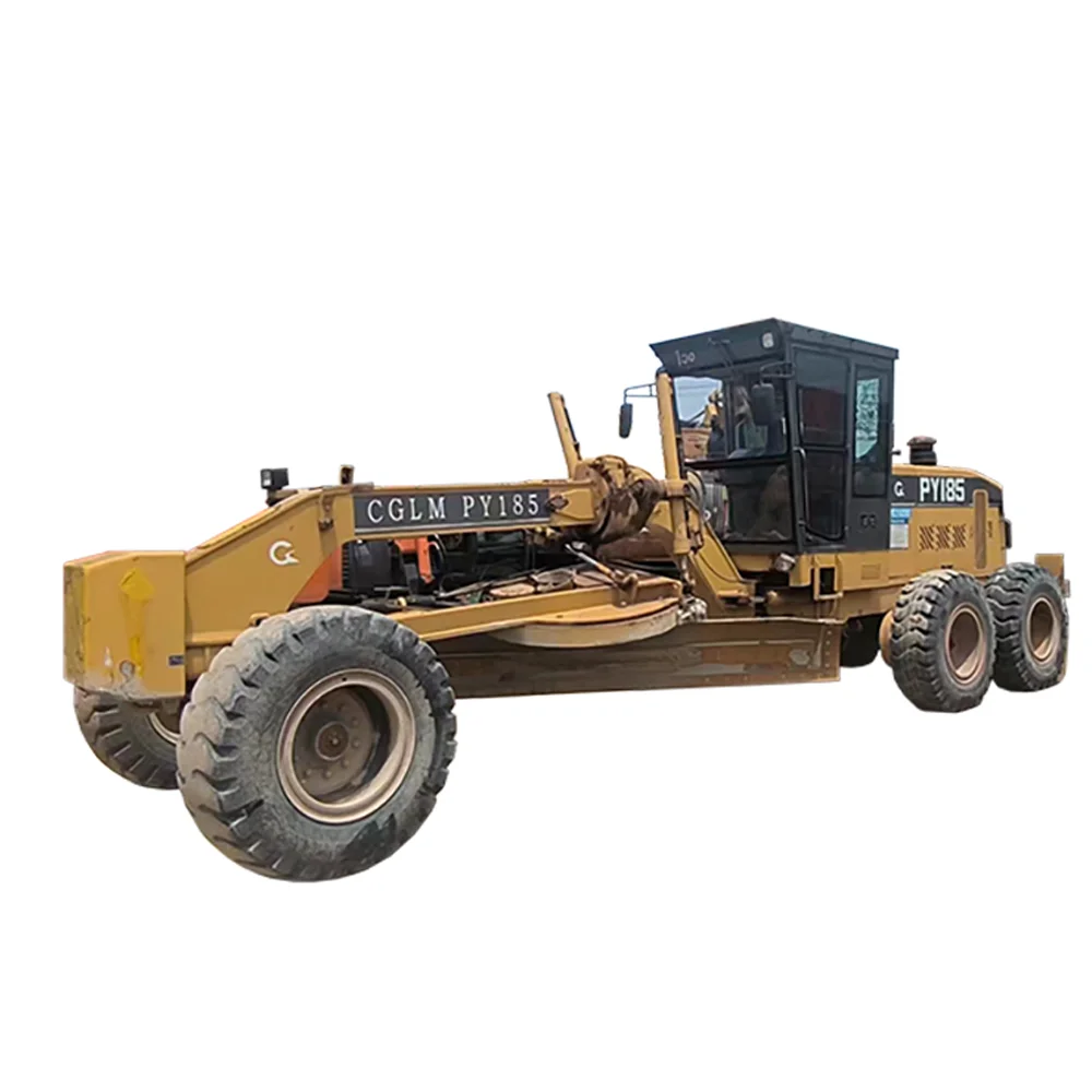 Construction engineering 15TON Second-hand machinery CGLM PY185 used wheel grader