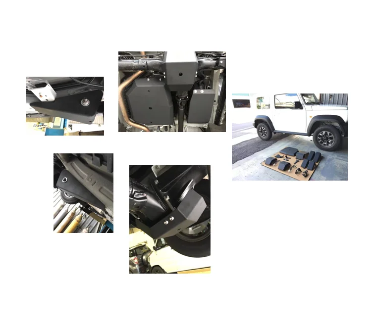 Большая Акция лидер продаж автомобильная Передняя противоскользящая пластина для Suzuki Jimny 2019 JB74 JB64 JB74W JB64W