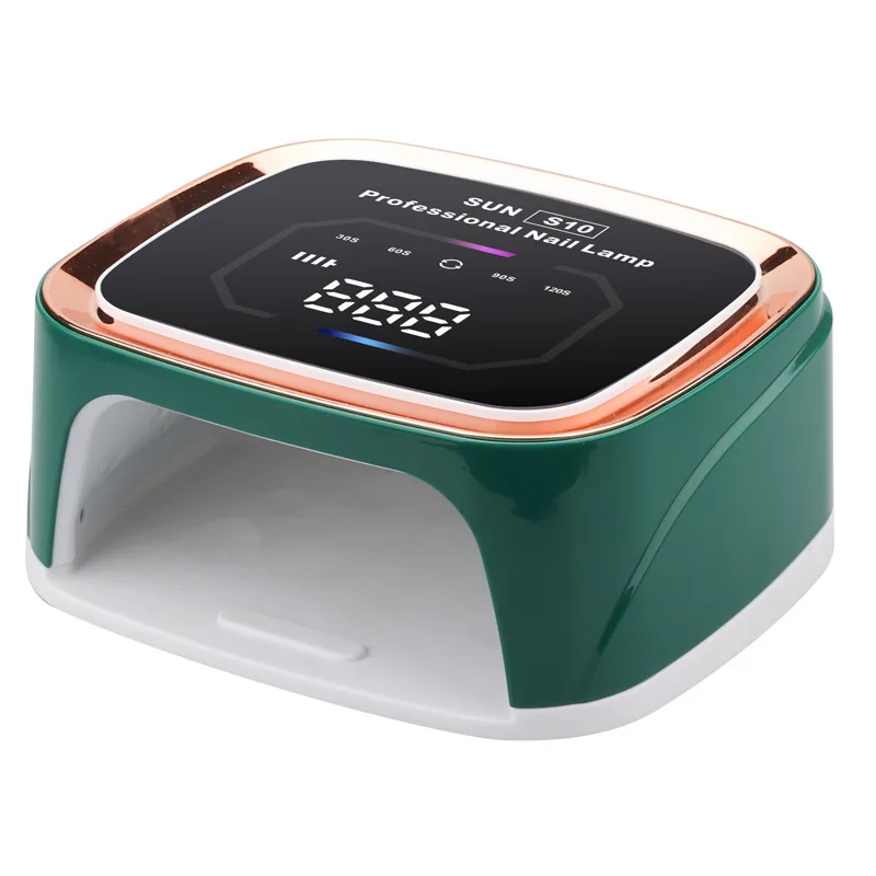2024 new arrive 108w S10 Rechargeable Nail Lamp High-power Quick-drying Machine Wireless Home Use sensor 36 lamp beads uv lamp
