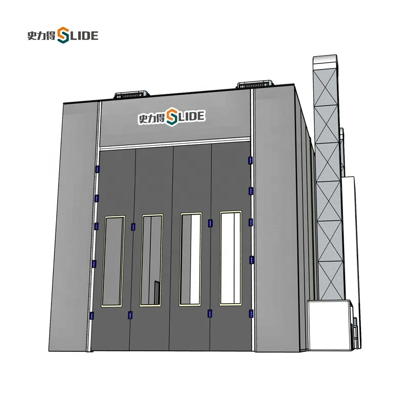 10m with fans automotive spray booth price of pickup car painting cabinet