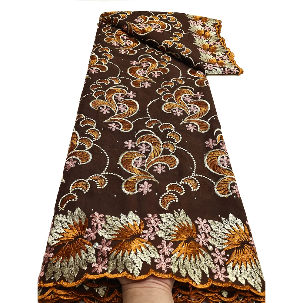 NI.AI Beautiful 2024 New Arrival Swiss Voile Lace Good Quality Lafaya Lace French 100% Cotton For Women Garment Wedding Party