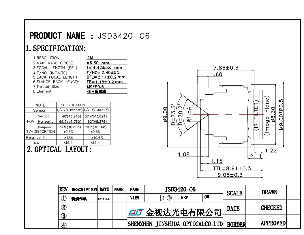 JSD3420-c6 1/2.7
