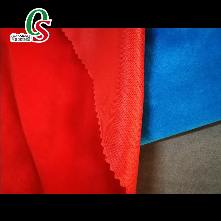 Luxury Canada Home Textile Synthetic Synthntic Digital Printed Polyester Lining Faux Suede Leather Flocked Furnishings Fabrics