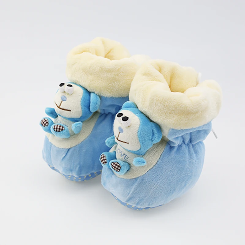 
Wholesale 3D cute cartoon soft sole super soft infant newborn booties fashion design toddler boots winter warm shoes 