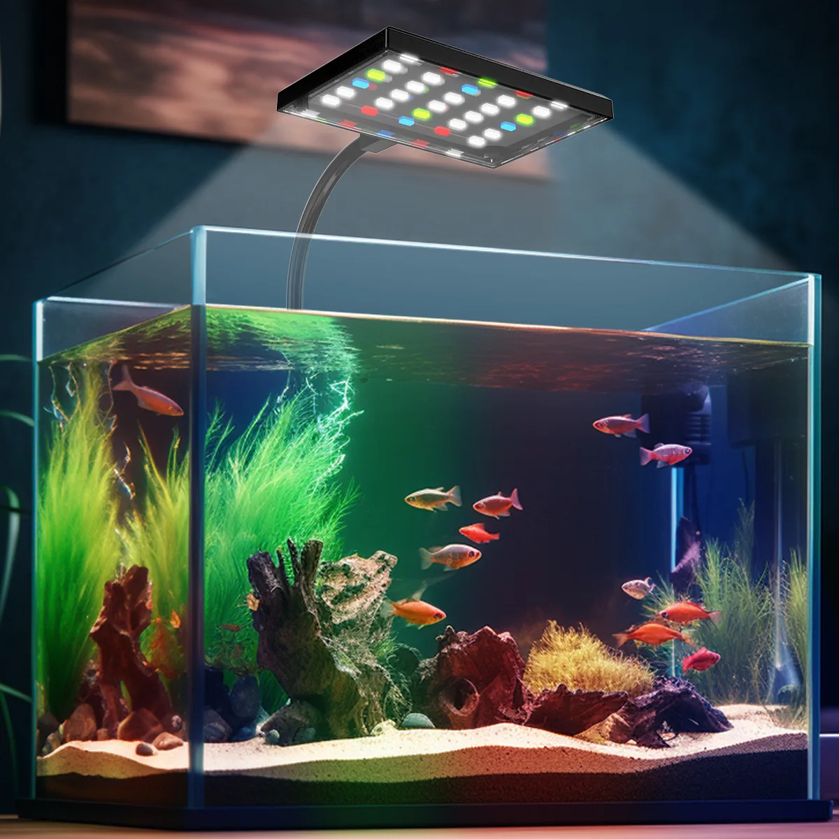 Hot Sale USB LED Clip On Aquarium Led  Aquatic Plant Lamp For Freshwater Seawater Fish Tank