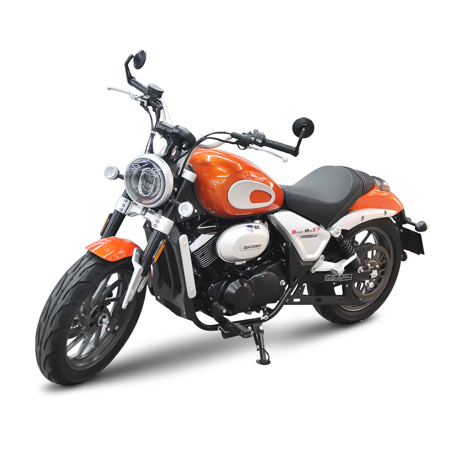 Двигатель V типа 250CC гоночные мотоциклы двухцилиндровый 4-тактный воздушный охлаждающий высокоскоростной производительный завод Wuxi