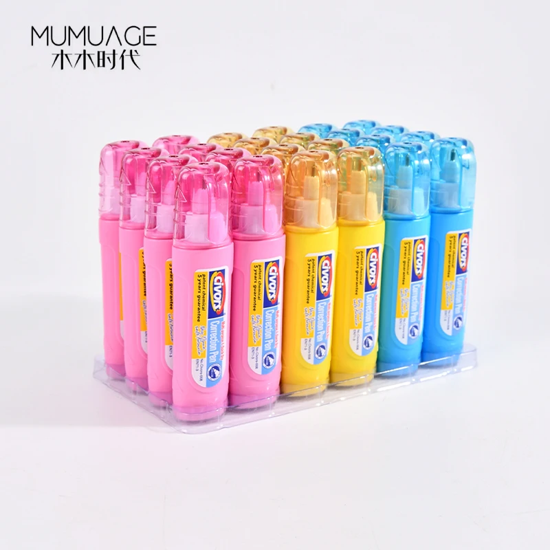 Wholesale student correction fluid environmentally friendly multi-purpose manufacturers direct sales 12ml