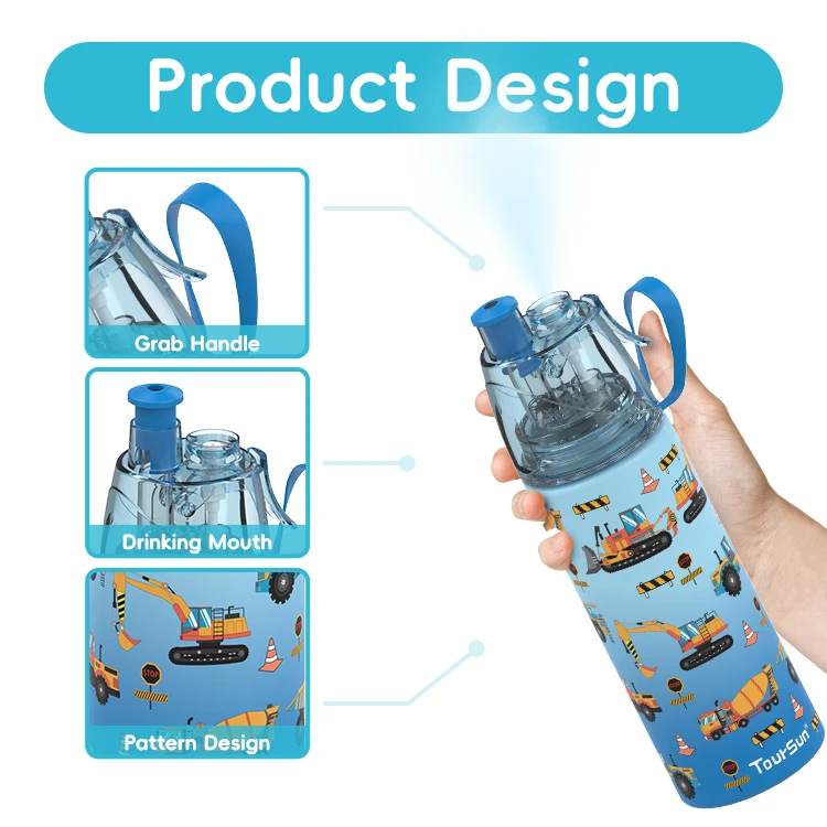 Hot sale bpa free stainless steel kids water bottle cute for school