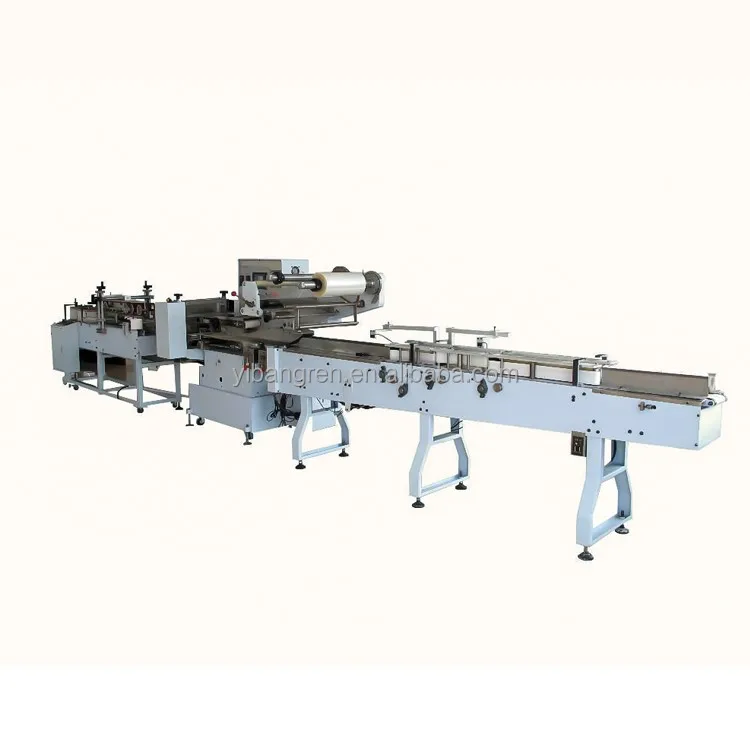Semi Auto Film Plastic Bags Napkin Tissue Paper Facial Tissue Paper Drawing Packing Machines