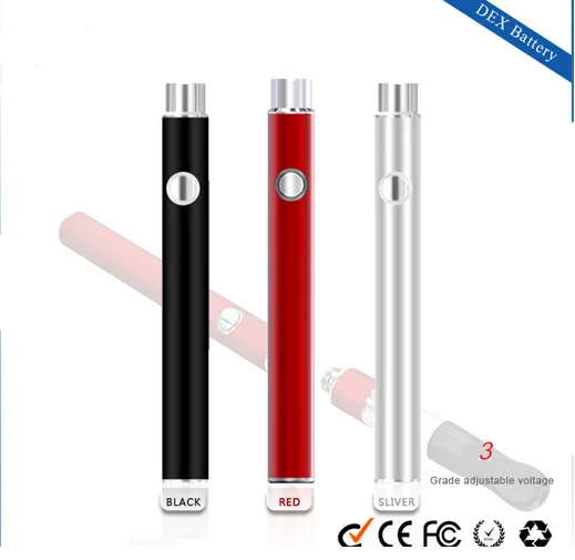 Free ship custom logo 350mah rechargeable preheat vape pen battery for 510 thread atomizer cartridge