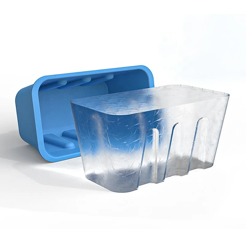 Custom Reusable Silicone Ice Cube Molds Big Ice Tray for Coolers &Ice Bath Tub Cold Plunge Water Chiller Accessories