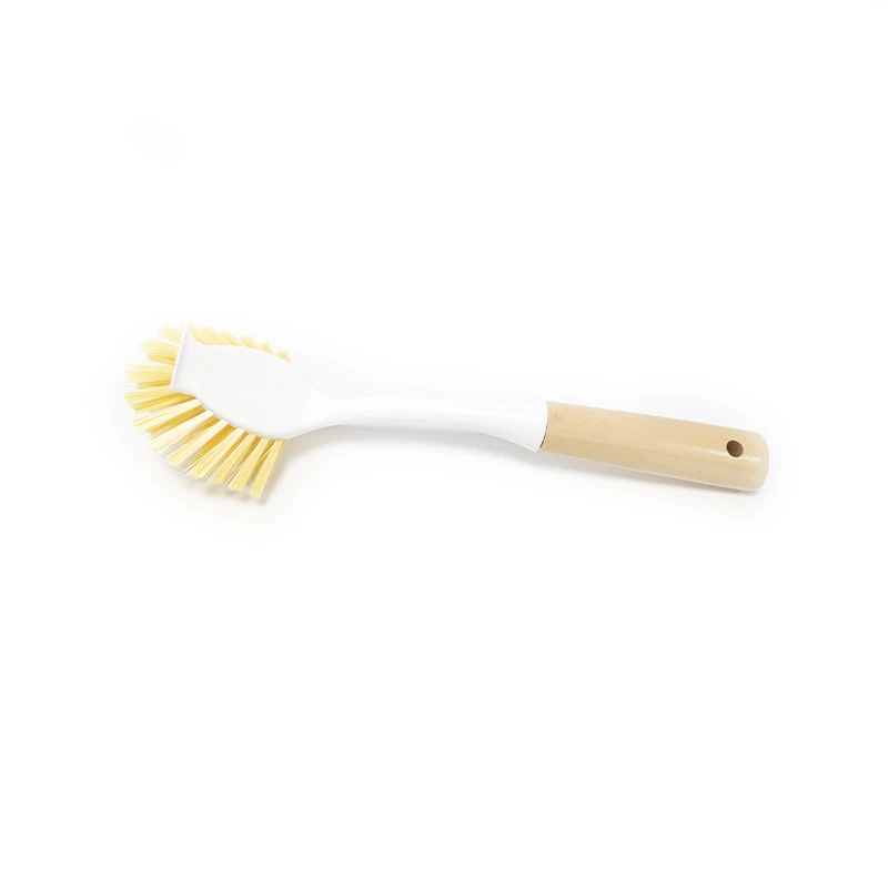 Topwill Eco-friendly Multi-Purpose Bamboo Nature Handle Cleaning Pot Dish Brush For Kitchen Cleaning