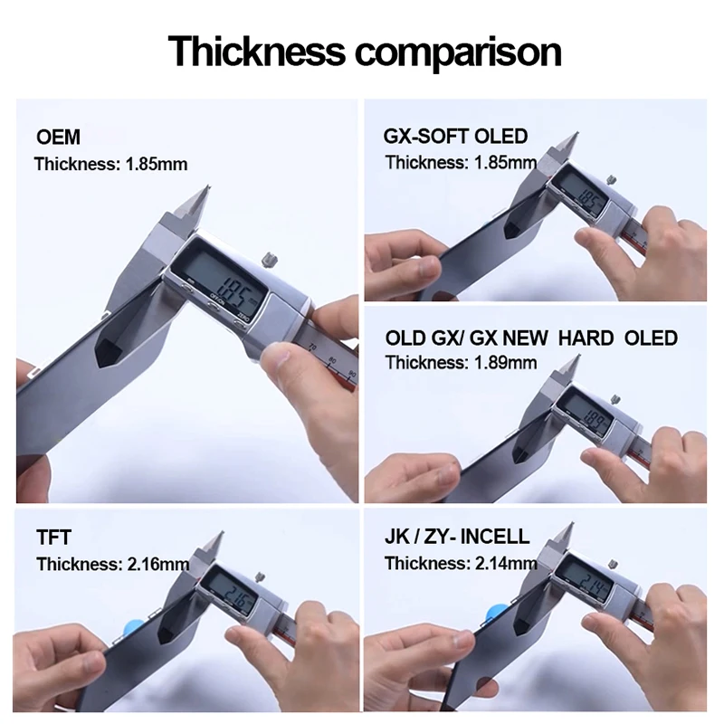 Прямая поставка с фабрики JK ZY GX X XS Оригинальный OEM гибкий мягкий жесткий AMOELD для ЖК-экрана iphone X OLED дисплей для iPhone Xs Max