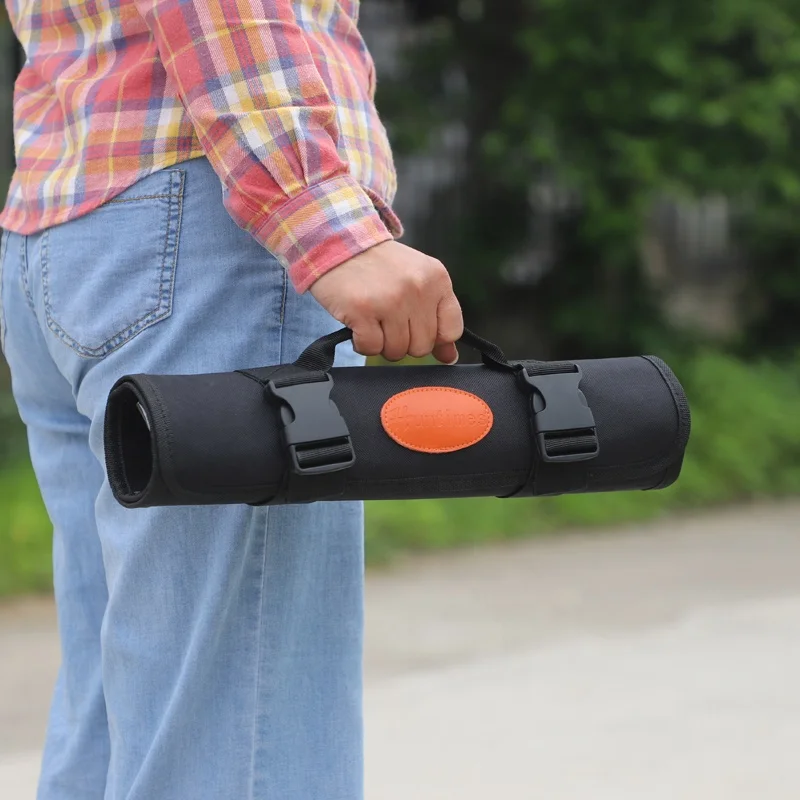 Gun Cleaning Kit Bag Waterproof Large Roll Padded Mat With Functional Pockets