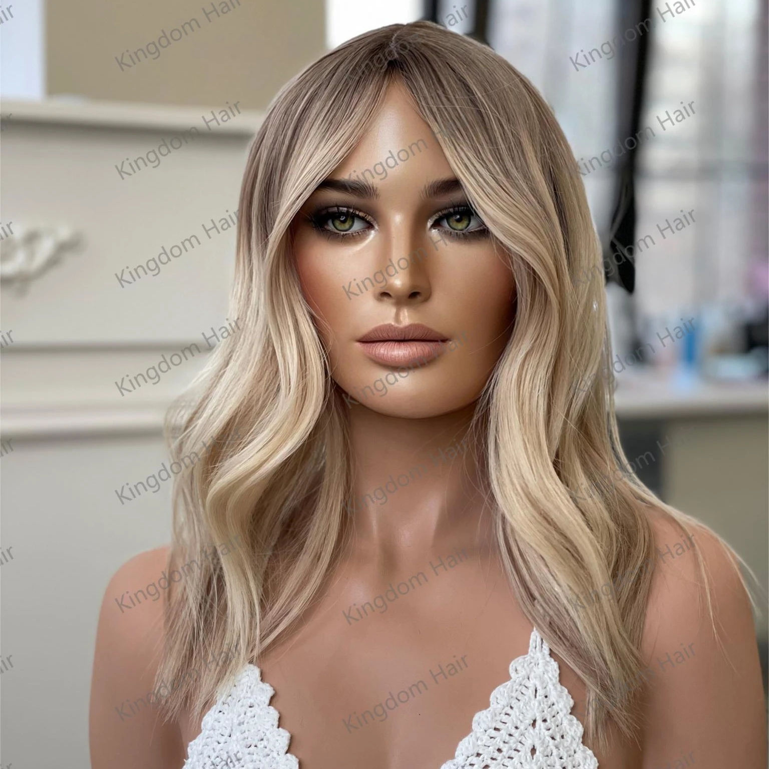 Best Selling European Hair Silk Top Hairpiece Shoulder Length Jewish Topper 7x9 Weft With 4x4 Silk Base Toupee For Women