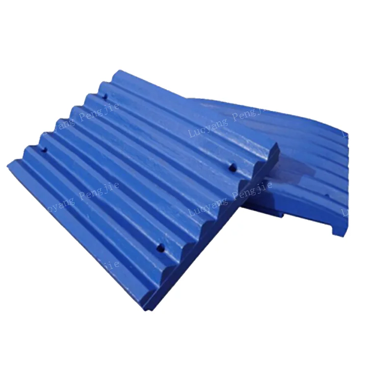 Mining machinery jaw crusher spare parts jaw plate
