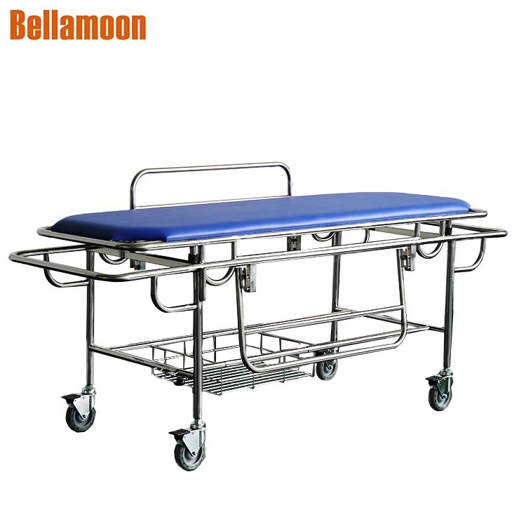 
 JZ3003A кровать для растяжки пациентов из нержавеющей стали, больничная тележка для растяжки пациентов  
