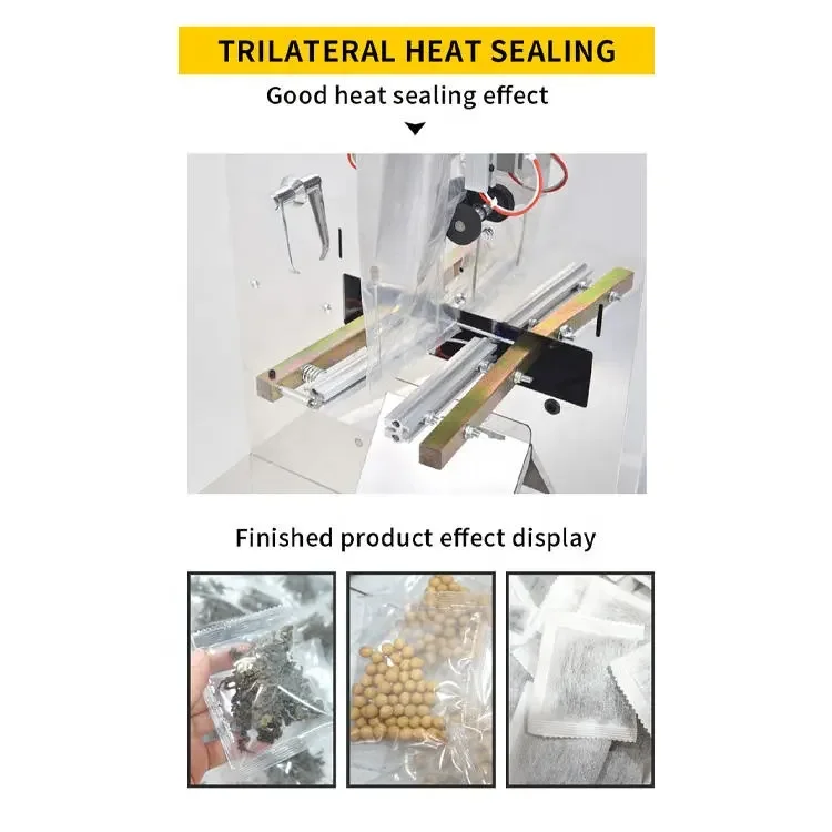 3 Sides Sealing Vertical Weighing Packaging Machine Powder Granule Tea Filling And Sealing Packing Machine