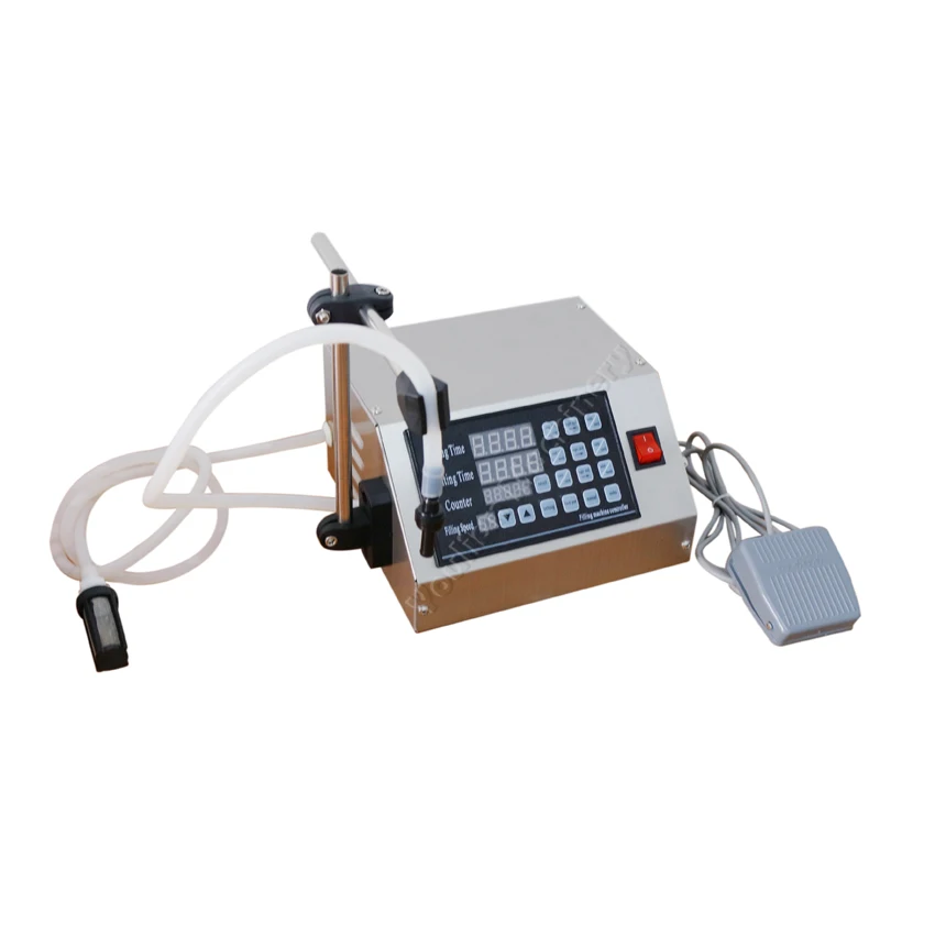 GFK-160 2-3500ML Digital Control Liquid Filling Machine Small Portable Electric Liquid Water Filling Machine