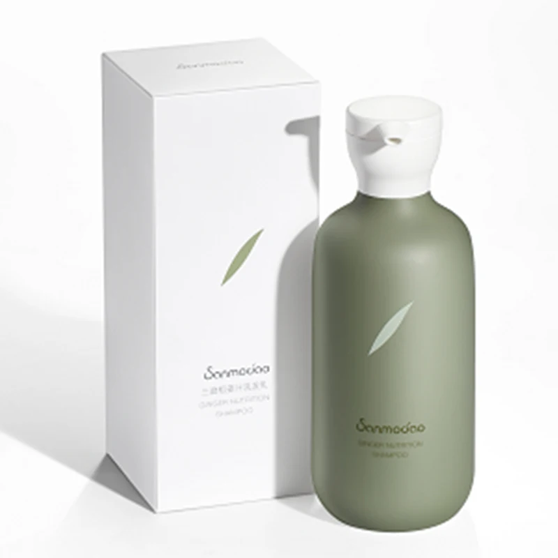 Wholesale free of sulfate  lemon smell hair ginger shampoo for oily hair