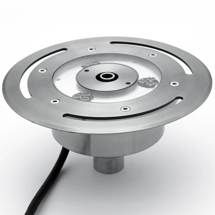 Stainless Steel 304 full waterproof IP68 RGB 9W pool light show water up dance color changing led fountain nozzle light