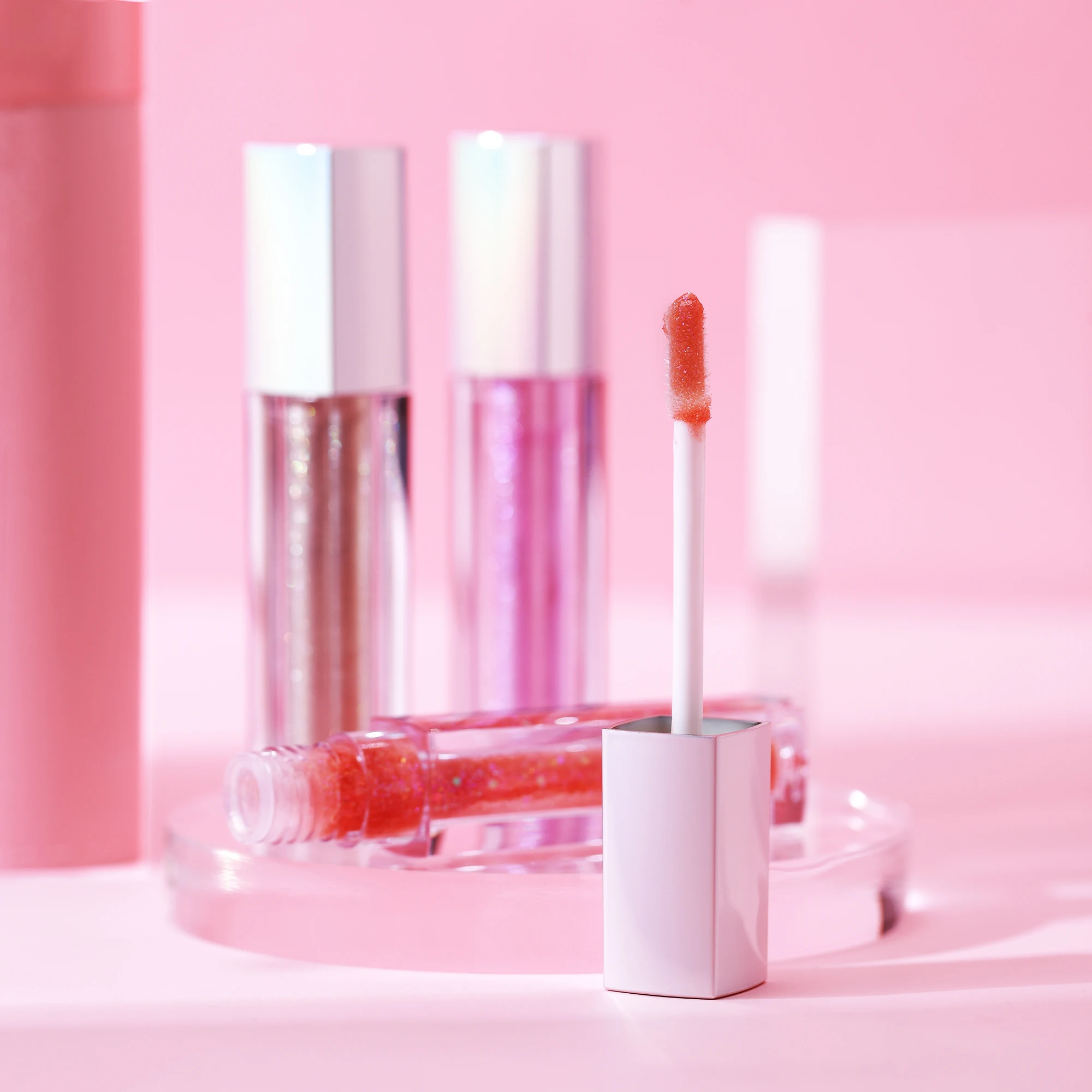 KAN 4 Color Liquid Pigment Eye shadow Ocean Light Waterproof Glitter Shimmer Highlighter Brighten Makeup Liquid Eye Shadow