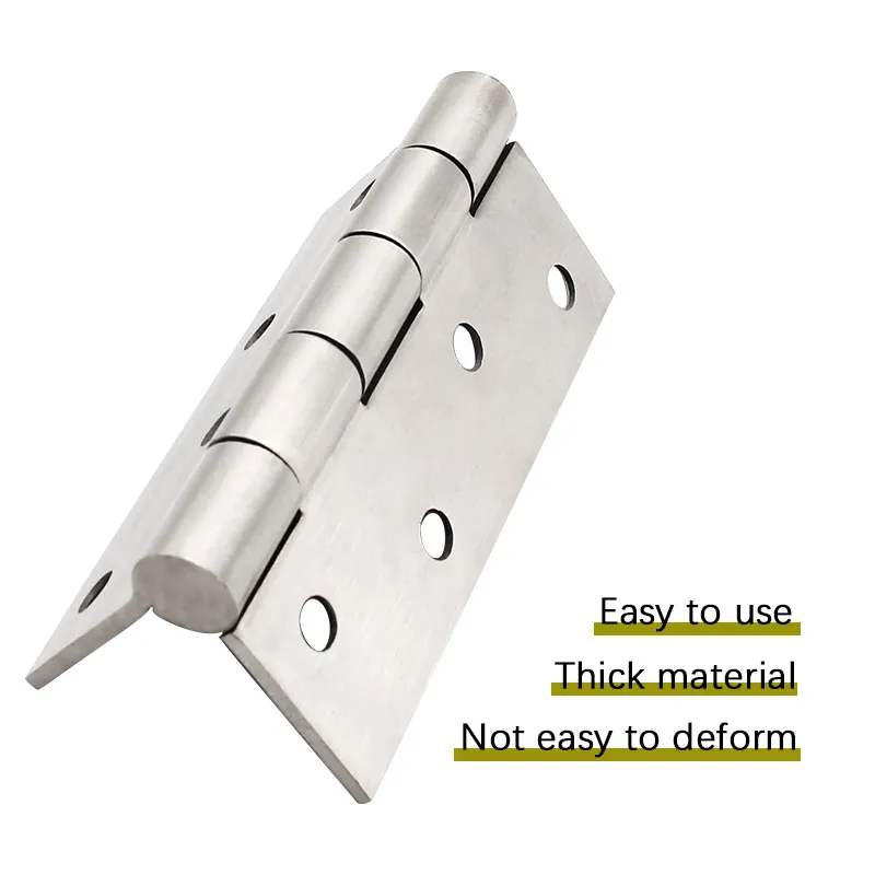 Door & Window Hinges  304 Stainless Steel Satin OEM Furniture Flat Material Origin Size Hinge
