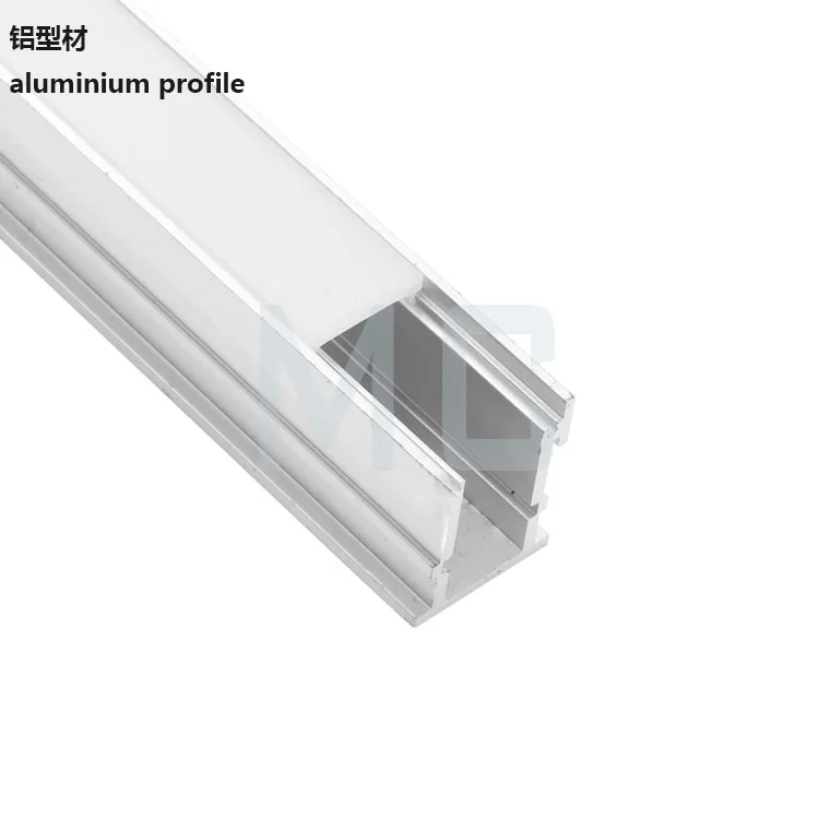 27X11mm LED underground lamp aluminum groove ,aluminum recessed profile alloy for inground/floor/wall/stair lighting