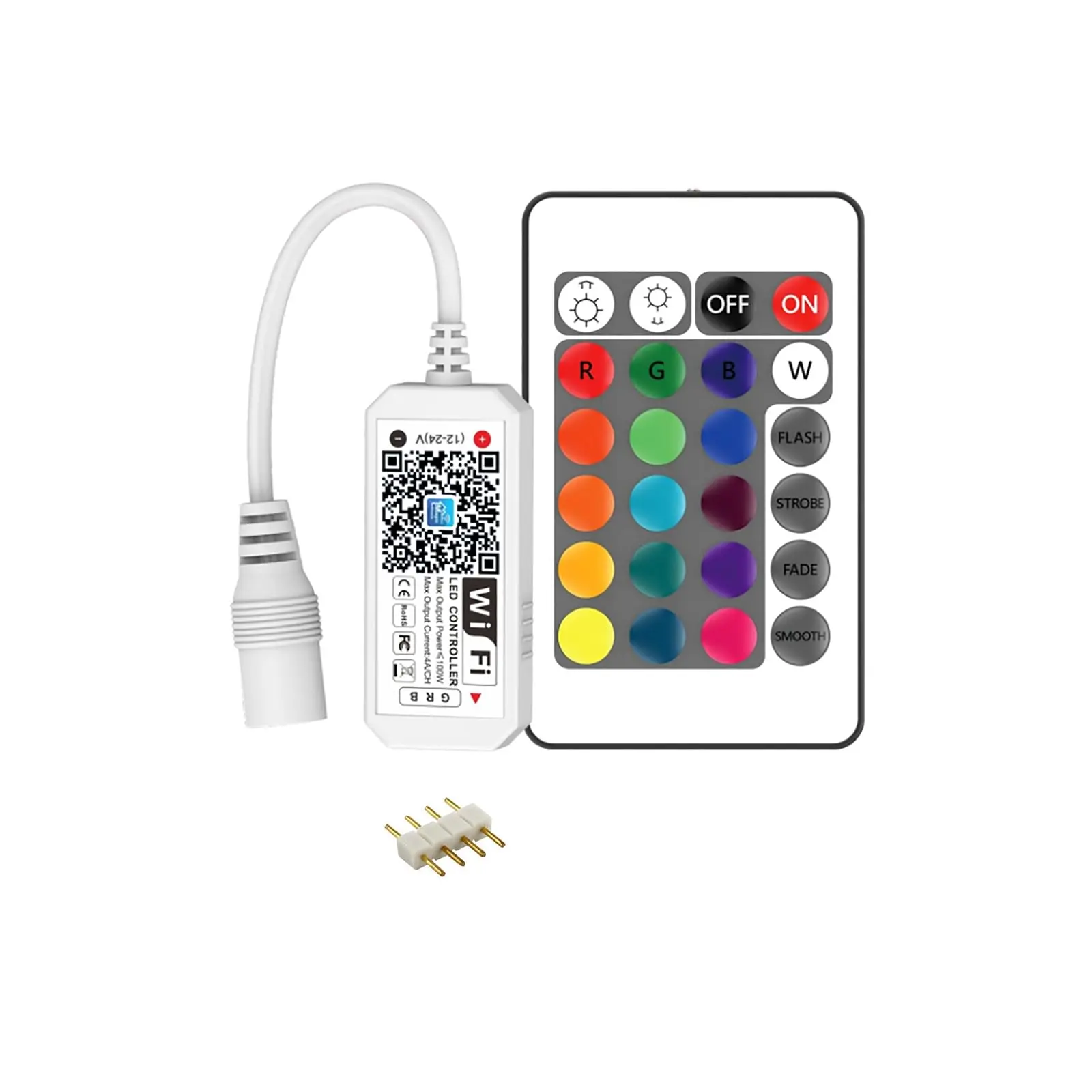 4 Pin умный Wi-Fi и RF беспроводной пульт дистанционного управления RGB светодиодный контроллер WiFi блок для Светодиодные полосы света