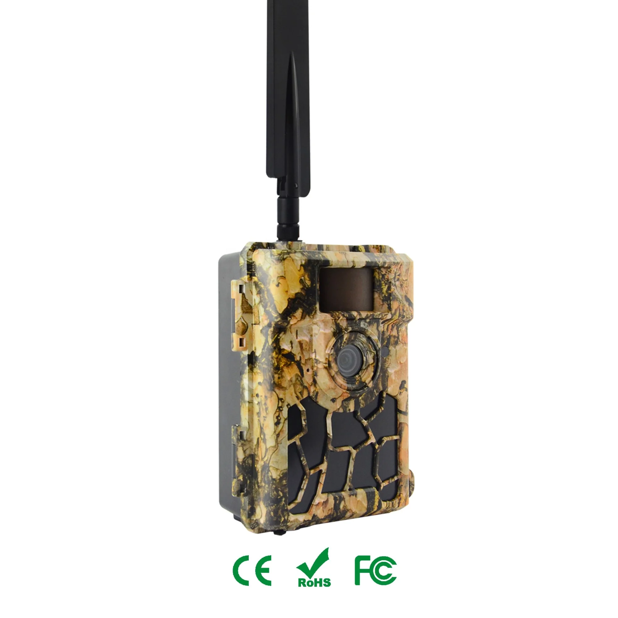 4G LTE 32GB Night Vision Cell Cellular Deer Camera MMS FTP SMTP 1080P Tracking Game Trap Trail Hunting Camera Solar