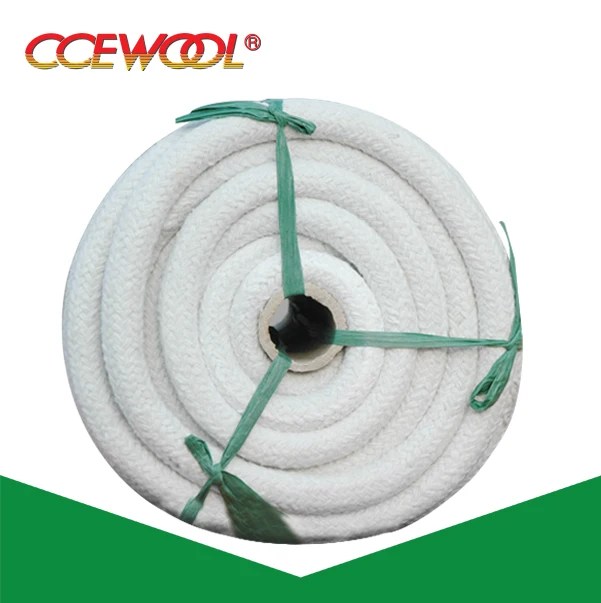 CCEWOOL 18 мм квадратный трос из керамического волокна с проволокой из нержавеющей стали