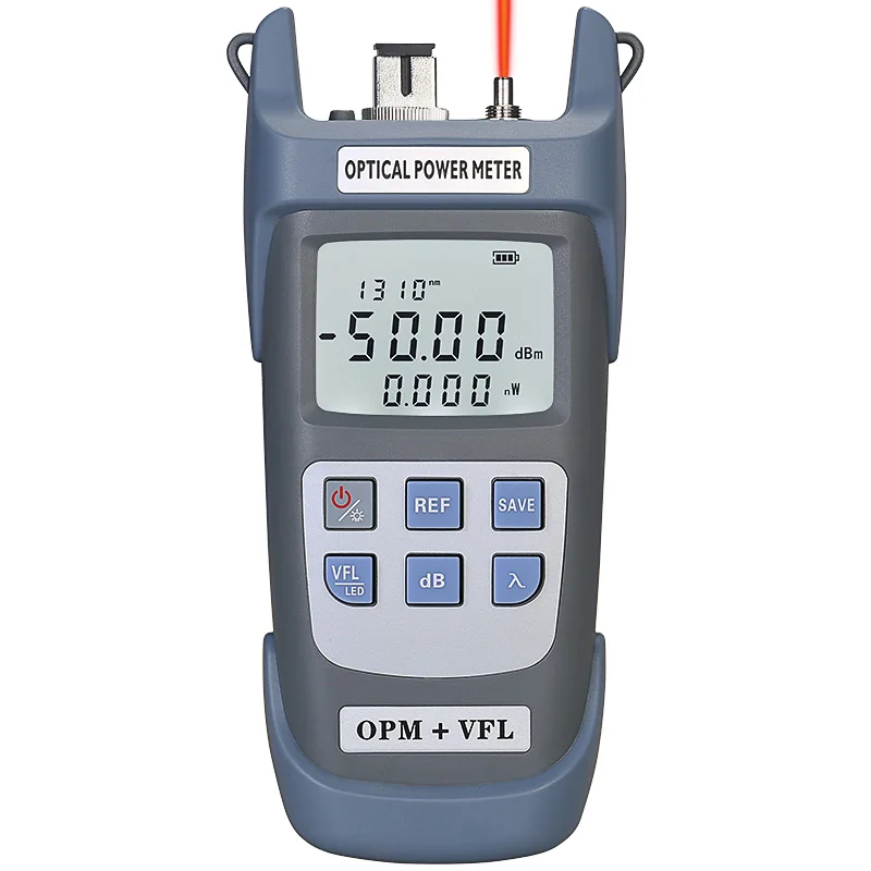COMPTYCO 3 in1AUA-G510B10MWOptic Power Meter VFL10MW LED Light with SC/FC/ST Universal Connector -50~+26dBm Fiber Optical Tester