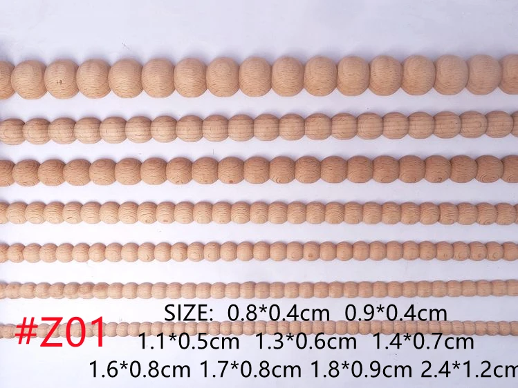 Pearl wood trim Contemporary Solid Wood indoor decoration wood frame Modern Beech indoor decoration