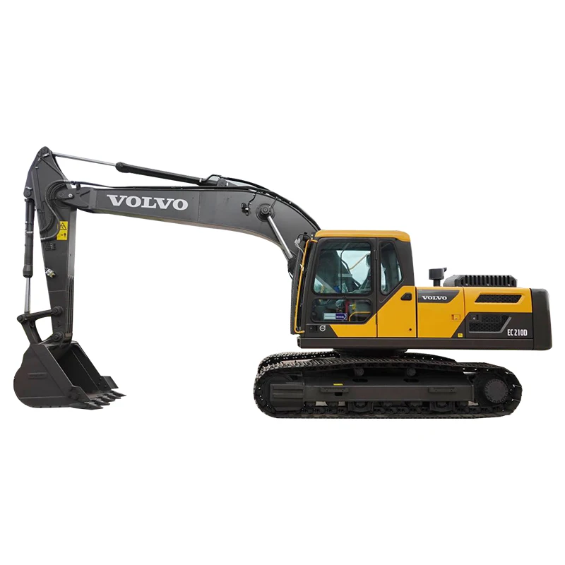 Used 2012 crawler excavator almost brand new Volvo 210 Volvo EC210D EC210D 21-ton hydraulic excavator EC210