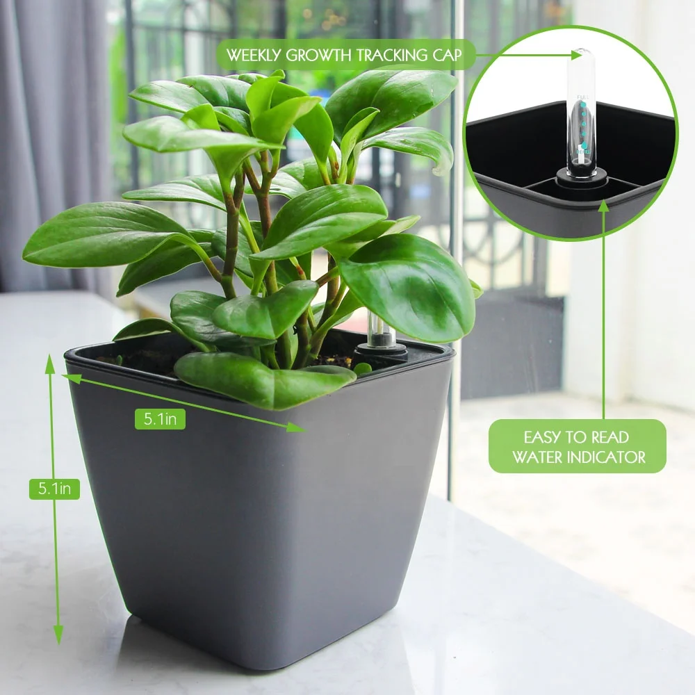 Factory direct supply 13cm plastic flower pot planters air pruning  pot for plant