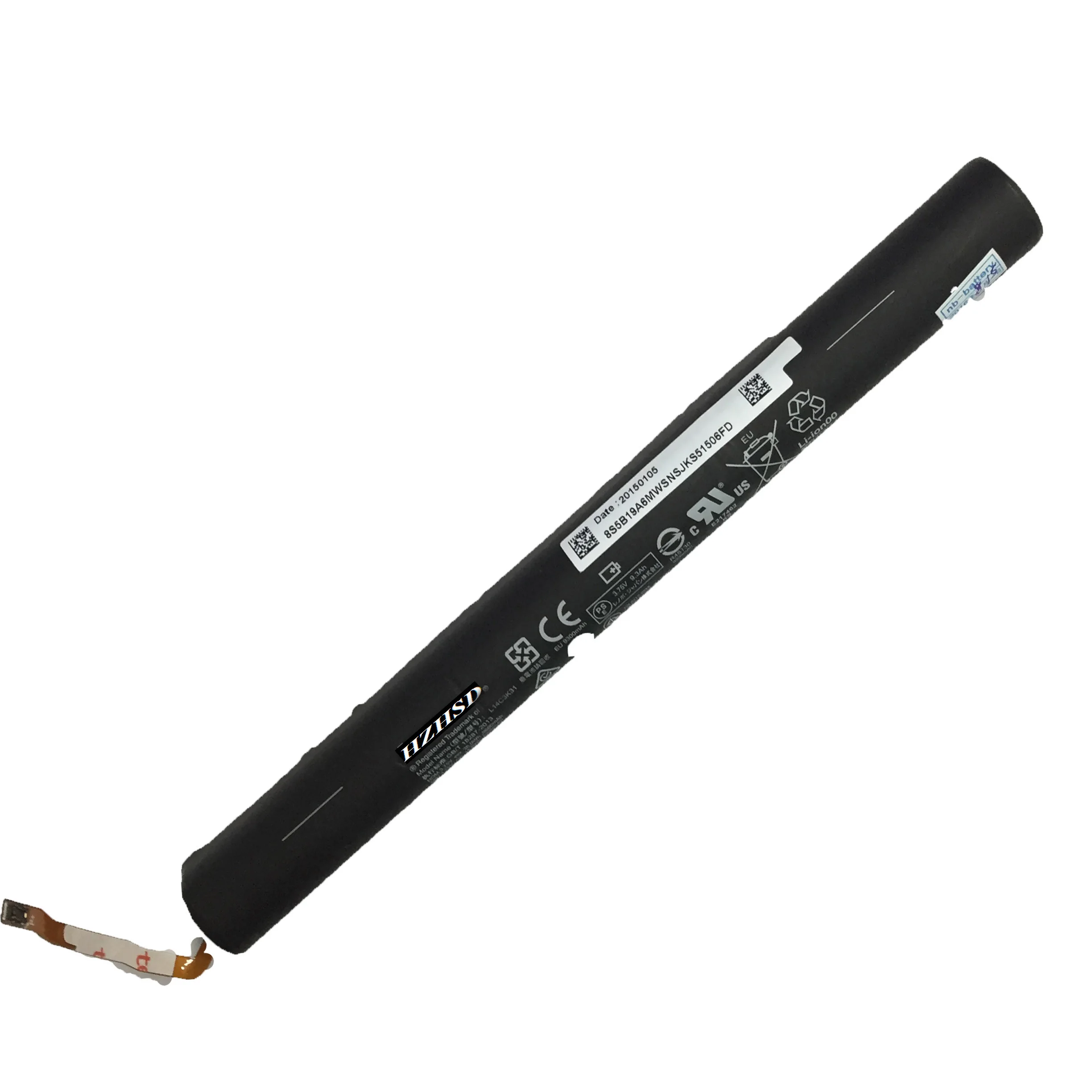 3,75 V 9600mAh Аккумулятор ноутбука L14C3K31 L14d3k31 прозрачная защита для экрана для Lenovo Yoga Tablet 2 1051f 1050f Yt2-1051f Yt2-830 Yt2-1050