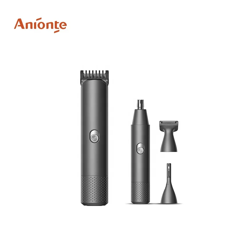 ANIONTE 4 in 1  with hair clipper Rechargeable Powerful  nose trimmer  eyebrows shaver  New hot sale hair trimmer