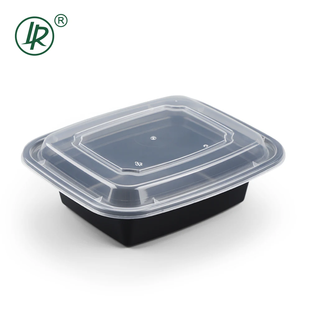 chinese wholesale 24 ounce food container plastic takeaway box bpa free meal prep containers